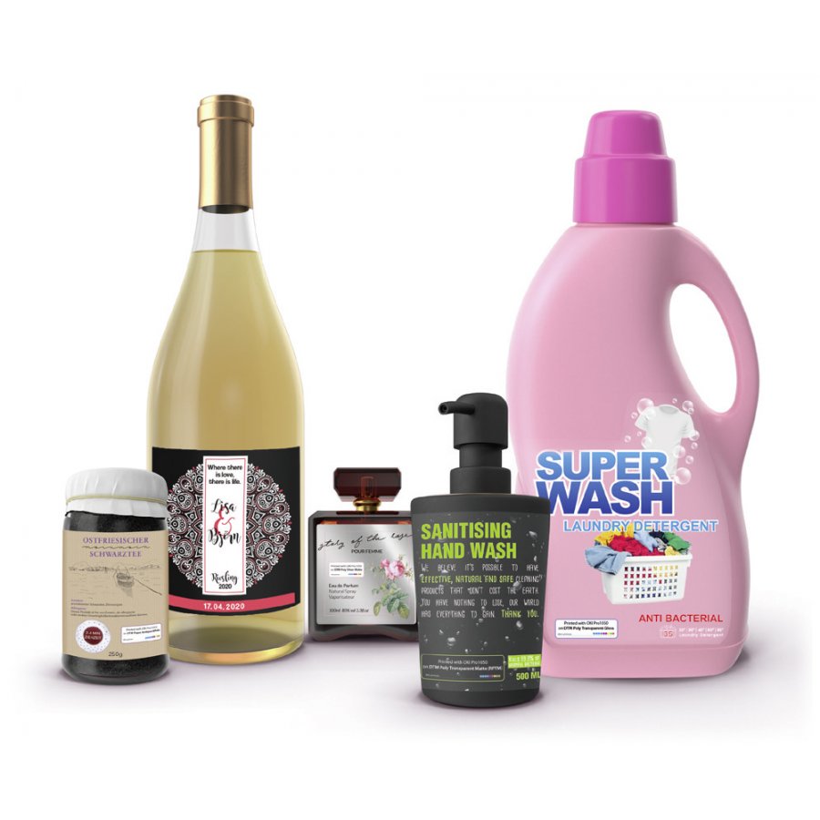 OKI Pro1050 Produkt Labels