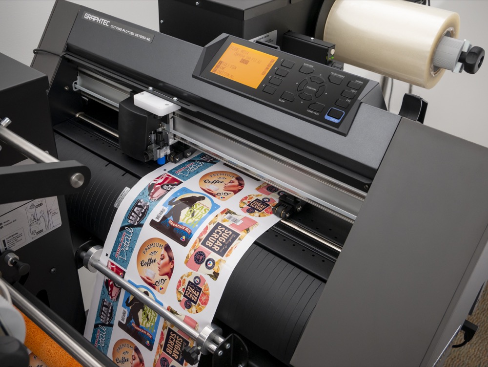 Afinia DLF-140S Etiketten Konturen schneiden