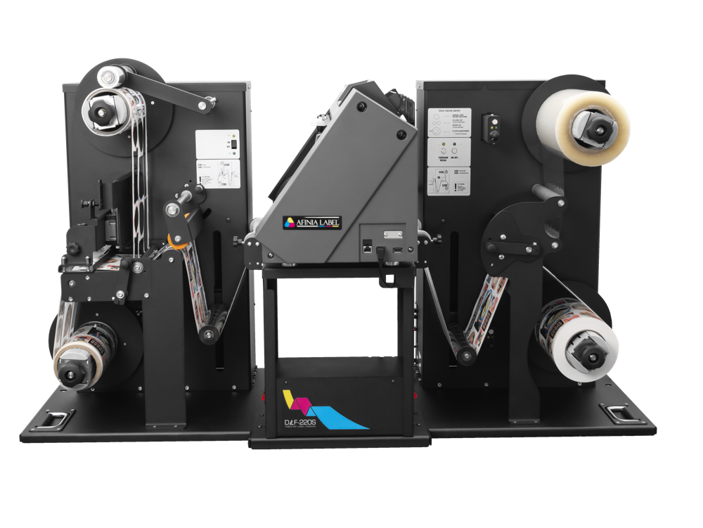 Afinia Label DLF Label Finisher Frontansicht